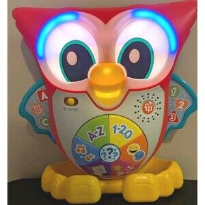 Fisher Price Linkimals Light Up & Learn Owl Interactive Musical Learning Toy